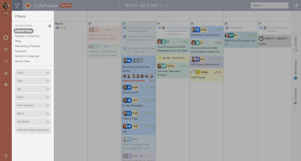 CoSchedule_Filters Screen Shot