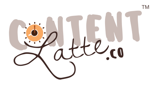Content Latte Co Taupe Logo